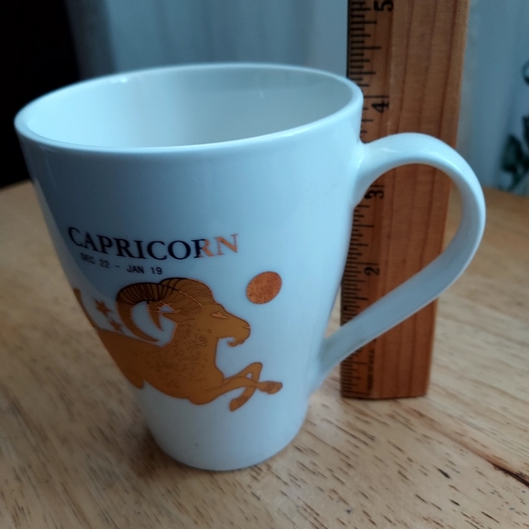 Capricorn Zodiac Sign Goat coffee tea cup mug by Dynamic gifts - Picture 6 of 7